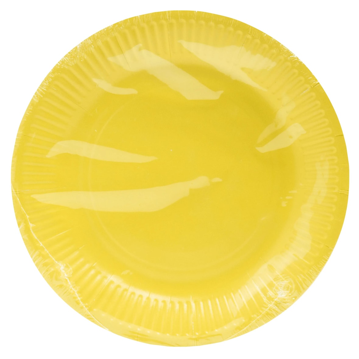 Pronappe 79219I 25x 20 Runde Pappteller, 23 cm - Gelb