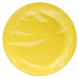 thumbnail of Pronappe 79219I 25x 20 Runde Pappteller, 23 cm - Gelb