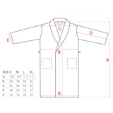 thumbnail of DoubleLife Badjas - 100% Katoen, waarvan 50% Gerecyclede Katoen - GRS Gecertificeerd - Maat XL - Cashmere Blue