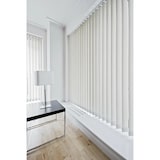 thumbnail of Lamellenvorhang Schiebevorhang fertiges Komplettsystem (weiss, 200x250 cm)