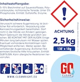 thumbnail of 2,5 kg ca. 138 Sück GO clean! 12-in-1 Spülmaschinentabs - Pouches 18g in wasserlöslicher Folie. Starke Reinigungskraft gegen Schmutz und Fett.