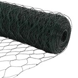 thumbnail of vidaXL Hexagonzaun Grün 1,4 x 100 m PVC