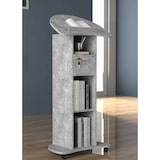 thumbnail of VCM Stehpult Redola Beton-Grau H. 110 bis 120 cm x B. 56 cm x T. 37 cm