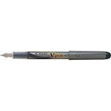 thumbnail of Stylo plume V-Pen Silver, trait 0,5 mm, encre noire, embouts coloris noir