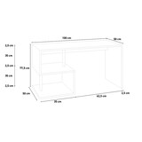 thumbnail of Web Furniture ESSE Scrivania Melaminico 100cm   Rovere