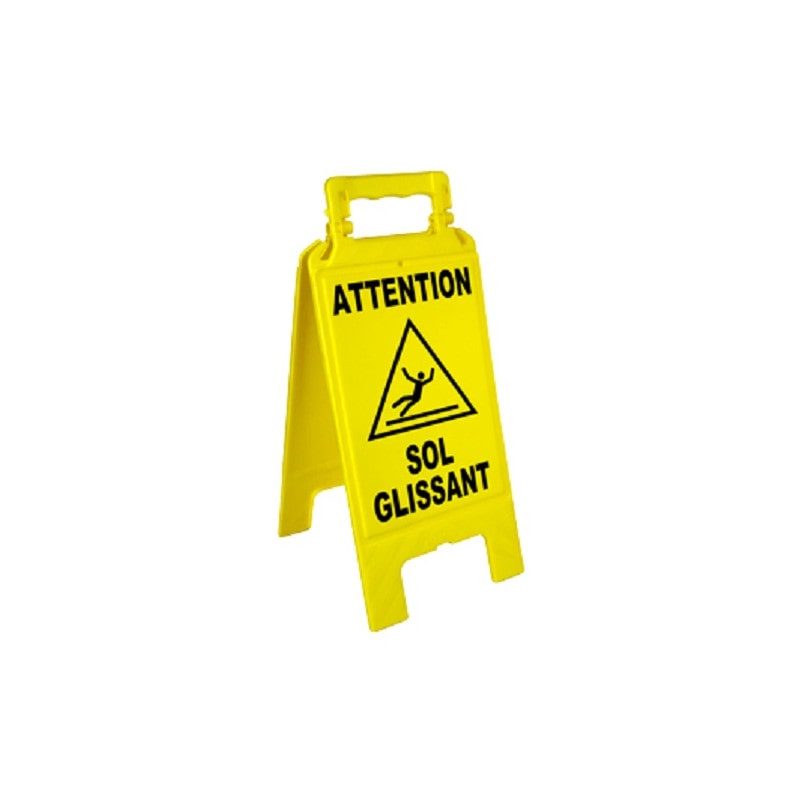 Chevalet De Signalisation Sol Glissant 600x275mm Novap 4291000