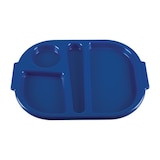 thumbnail of Olympia Kristallon petit plateau repas en polycarbonate bleu 32,2cm