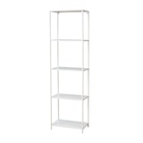 thumbnail of SVITA CARPO Regal Bücherregal Design Industrial Style Schmal Metall Weiß