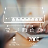 thumbnail of CUDY GS108 8-Port Gigabit Switch