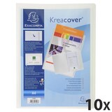 thumbnail of Exacompta 43008E 30x Präsentationsmappe aus PP 400µ, für Format DIN A4 - Kreacover - Weiß