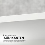 thumbnail of bümö Regal Nussbaum, Standregal aus Holz für 3 Ordnerhöhen - Bücherregal klein 80 cm breit, Aktenregal für Ordner & Bücher, kleines Büroregal,