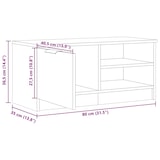 thumbnail of vidaXL TV-Schrank Artisan-Eiche 80x35x36,5 cm Holzwerkstoff