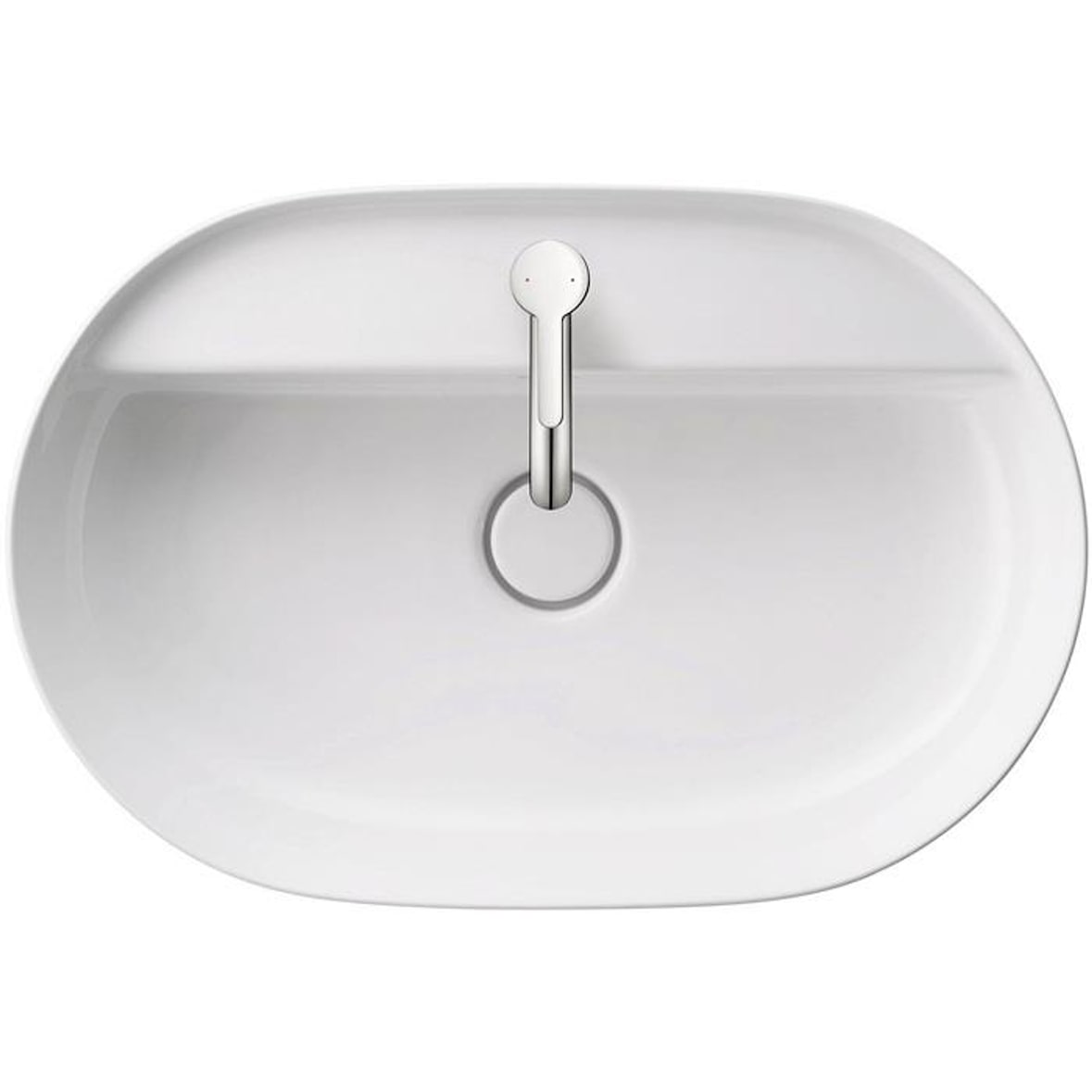 Duravit Aufsatzbecken LUV o ÜL HLB 600x4