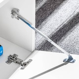 thumbnail of VidaXL 5-delig TV wandmeubel met LED verlichting in hoogglans wit