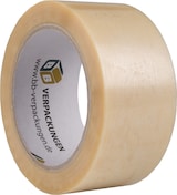 thumbnail of 12 Rollen Klebeband PVC transparent mit Naturkautschuk Kleber Packband Paketklebeband Karton BB-Verpackungen