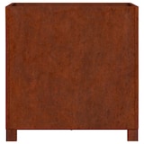 thumbnail of vidaXL Plantenbak met poten roestig 50x50x50 cm cortenstaal