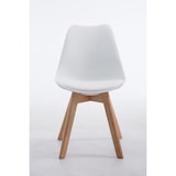 thumbnail of Silla De Comedor Borneo V2 Blanco/Natural