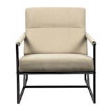 thumbnail of CHRIS lounge stoel Cocktail stoel Gestoffeerde stoel met armleuningen Beige
