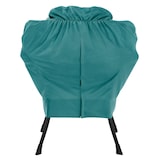 thumbnail of ML-Design Relaxsessel Petrol – Loungesessel mit Armlehnen, Kopfkissen & Seitentasche, Stahlrahmen, ergonomisch, gepolsterter Fernsehsessel