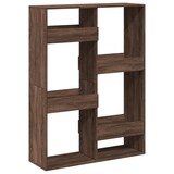 thumbnail of vidaXL Bücherregal Braun Eichen-Optik 100x33x135 cm Holzwerkstoff