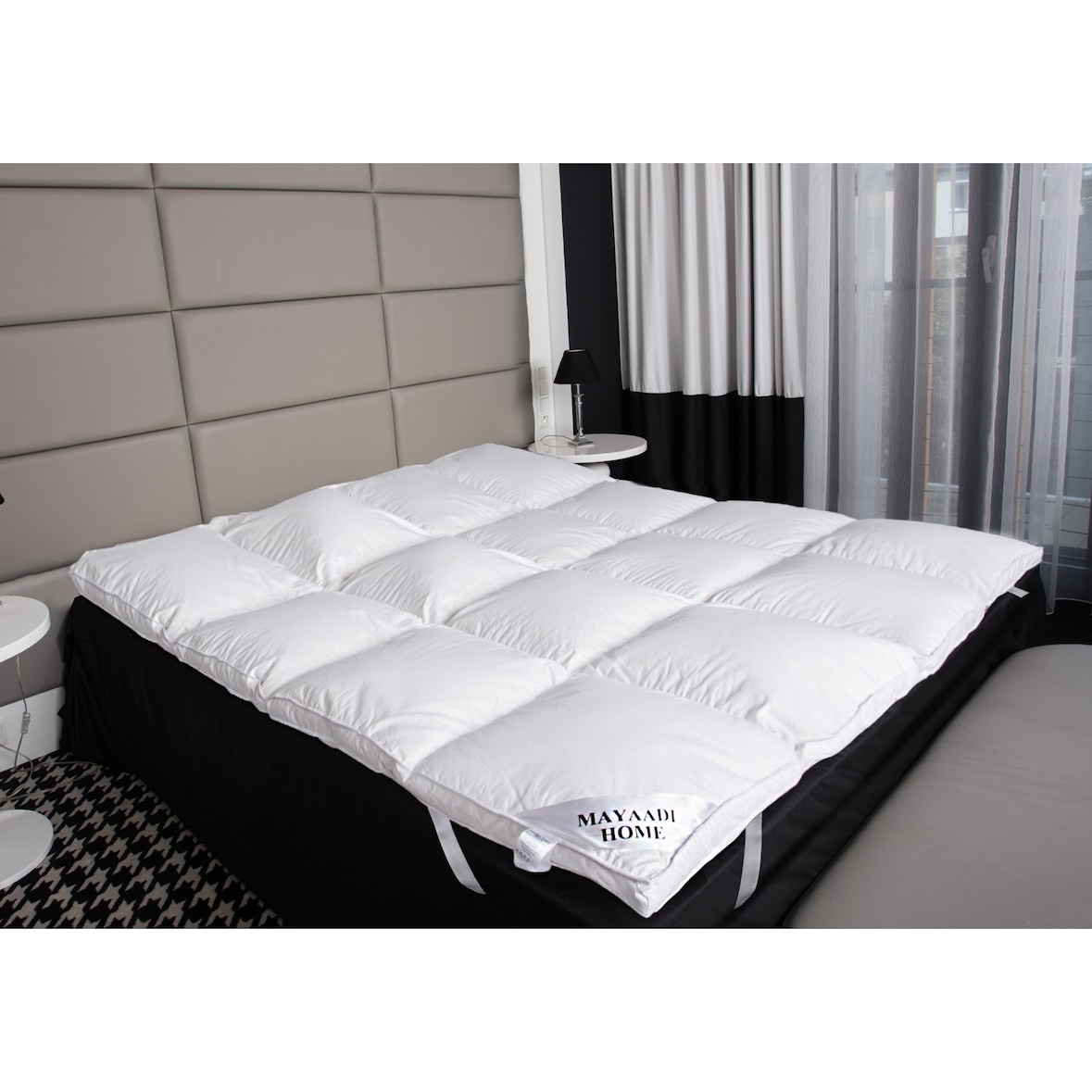 HS72 Matratzenauflage Topper Unterbett 70 % Daunen 30 % Federn 4800g 160x200 cm