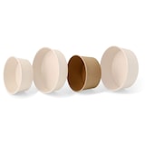 thumbnail of BIOZOYG Salatschale 50 Stück 800 ml braun Suppenschalen Einwegschalen Einweggeschirr Deli Container Bowl to go Kartonschale Einweg Suppenbehälter