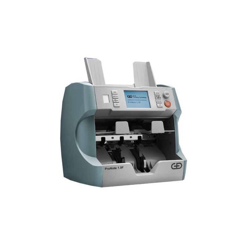 Compteuse trieuse de billets valorisatrice double poches PRONOTE 1.5 G&D - FORMAREC