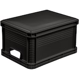 thumbnail of Keeeper - Conjunto de 8 Caixas de Transporte Robustas em Polipropileno 20L na cor Cinza Grafite 40x30x22 cm - Coleção Robert