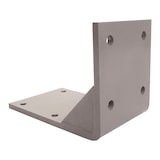 thumbnail of 3er-Set Deckenadapter für Kassetten-Markise T124, Deckenmontage Halterung Adapter ~ grau