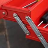 thumbnail of DURHAND Cassetta Porta Attrezzi in Metallo con 5 Vassoi e 3 Ripiani
