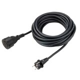 thumbnail of BACHMANN Extension 3G1,5mm², H07RN-F Gummi/Neopren Schutzkontakt, schwarz, 10 m