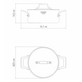 thumbnail of Panela Grano 24cm - 4,4L
