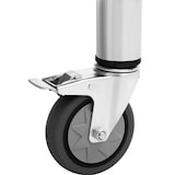 thumbnail of Royal Catering Edelstahltisch mit Rollen - PREMIUM - 60 x 60 cm - 120 kg -