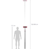 thumbnail of ulsonix - Telescopische wasborstel - met wateraansluiting - voor zonnepanelen en ramen - 1820 - 8900 mm