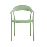 thumbnail of METRO PROFESSIONAL Cadeira de exterior empilhável Laveria, com braços, plástico, verde abacate