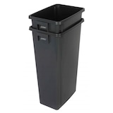 thumbnail of Probbax contenitore per stazione rifiuti in polipropilene, capacità 80 l - grigio