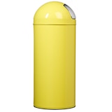 thumbnail of ROSSIGNOL Poubelle 45L avec couvercle à trappe PUSH jaune soufre