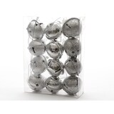 thumbnail of Glocken Metallglocken Weihnachten Baumschmuck silber 12 tlg