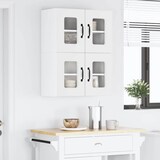 thumbnail of vidaXL Küchenwandschrank mit Tür 2 pcs Hochglanz Weiß 60 x 31 x 40 cm