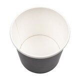 thumbnail of Frasco + Tampas 780 Ml 18Pe + 340 + 18 Pe G/M2 Ø11,7/9,2X11 Cm Cartão Preto (250 Unidades)