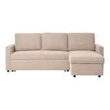 thumbnail of Belfast Schlafsofa Chaise Longue mit Aufbewahrung sandfarben dunkel.