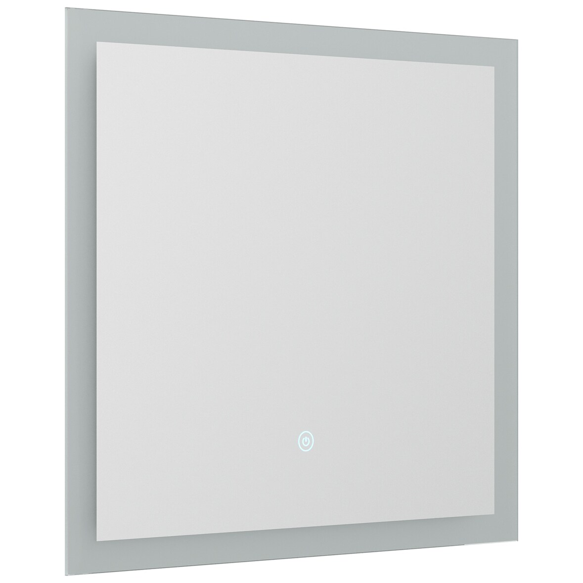 LED Spiegel 60x53 cm mit Touch Bedienung