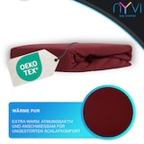 thumbnail of Spannbettlaken DreamScience Mikroflausch - Kuschelweiches & Wärmendes Bettlaken Spannbetttuch 180 - 200x220 + 40 cm Boxspringbett (2er Pack) schwarz