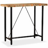 thumbnail of Helloshop26 - Table haute mange debout bar bistrot bois massif de récupération 120 cm 0902083