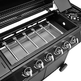 thumbnail of TAINO BASIC 6+1 Gasgrill BBQ GRILLWAGEN 4 Edelstahl Brenner Seitenkocher TÜV Grill