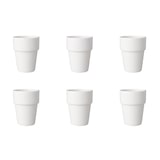 thumbnail of Mammoet Melkbeker Budgetline 19 cl Wit 6 stuks