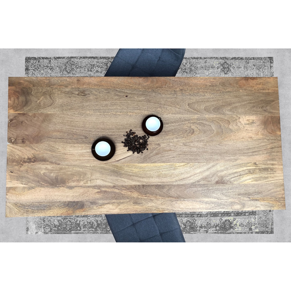 SIT Möbel Eettafel in mangohout | 160 x 90 cm | naturel | B 160 x D 90 x H 76 cm | 13716-01 | Serie LAKADEE