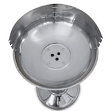 thumbnail of ACTIVA Edelstahl Holzkohle Säulengrill "Augsburg" mit 39 cm großen verchromten, verstellbaren Grillrost und Belüftung in der Säule