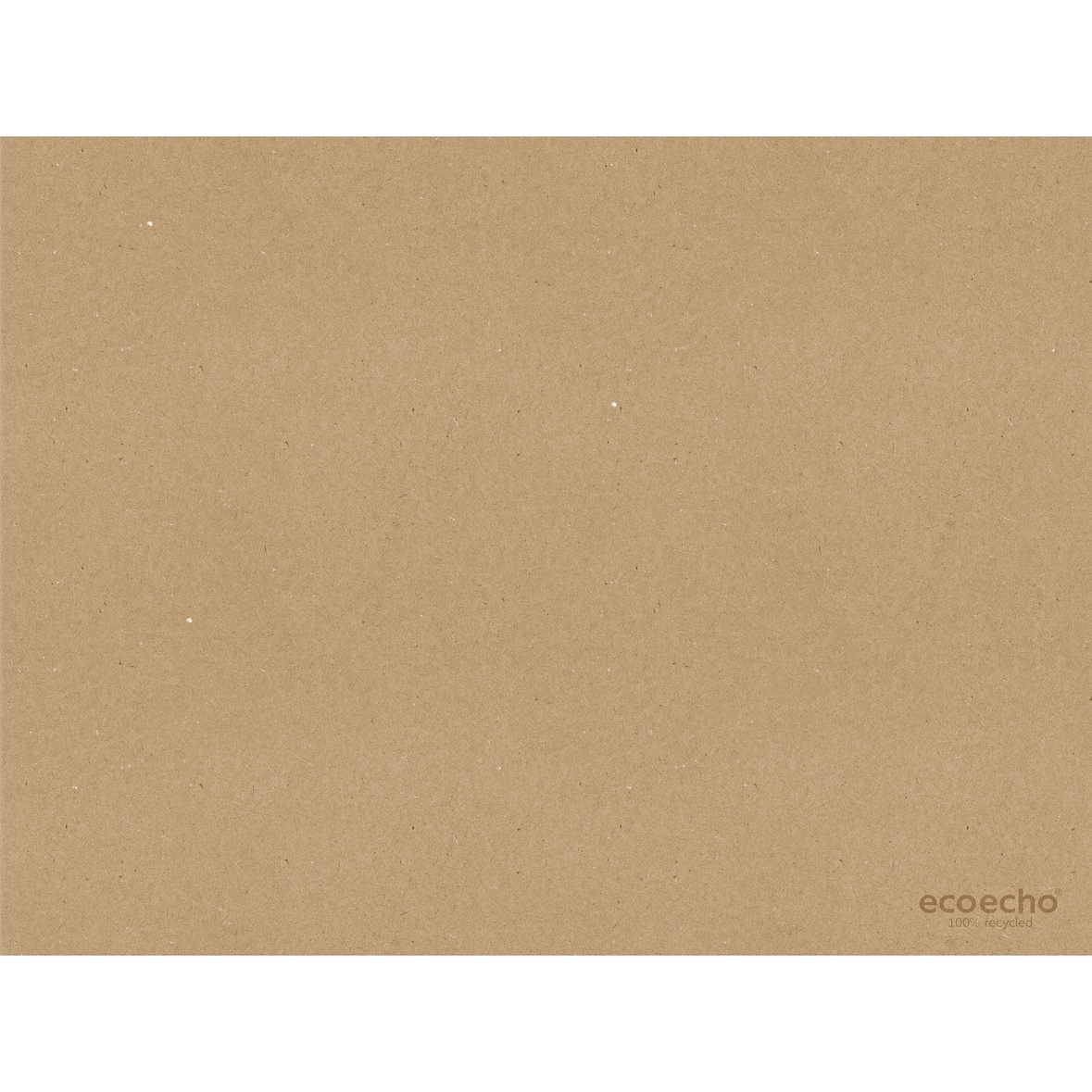 Duni ecoecho® Tischset aus Papier, 30 x 40 cm, Design Craft eco, braun (Packung mit 250 Stück)