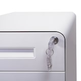 thumbnail of Cassettiera su ruote COLOR PLUS I Acciaio bianco hjh OFFICE